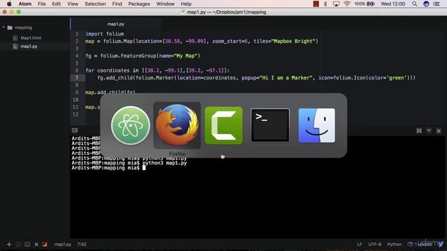 How to add Multiple Markers to the Map in python. смотреть онлайн