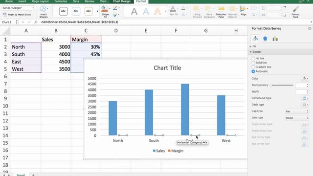 3 minute Combo Chart with Excel for Mac 2016 смотреть онлайн