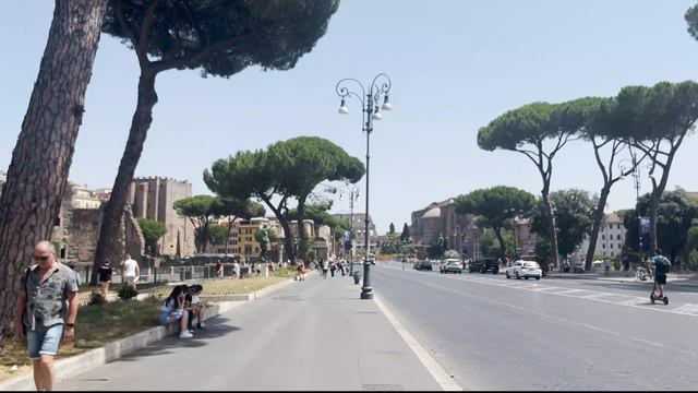 ROME COLOSSEUM | FORUM | 4K 60 FPS WALKING tour | ITALY August 2023 смотреть онлайн