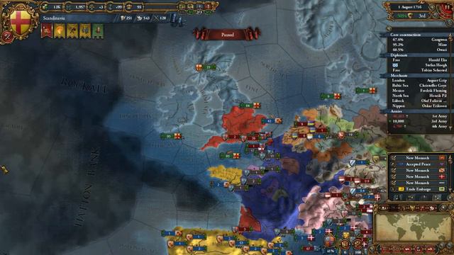Europa Universalis 4 - Denmark, Part 79 (The game crash edition.) смотреть онлайн