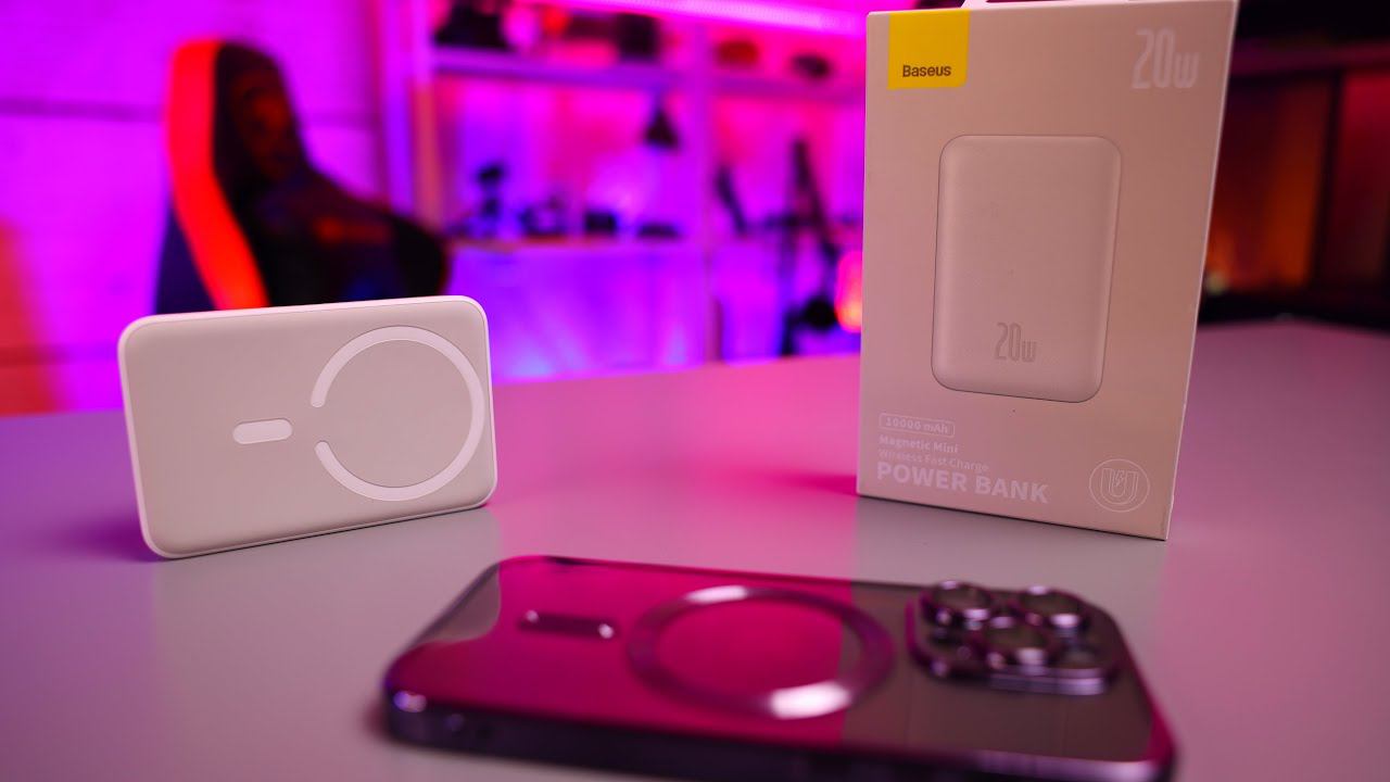 Внешний аккумулятор (Power Bank) Baseus Magnetic Mini 10000mAh 20W Magsafe смотреть онлайн