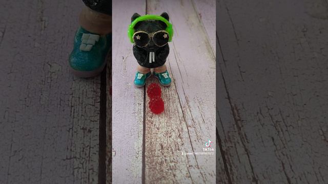 кот и малина