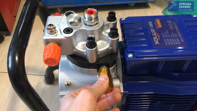 Покрасочный аппарат XG 990-GM, 3000 Вт, 20 Мпа, 16л/мин, 38 кг. Обзор, инструкция смотреть онлайн