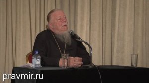 Протоиерей Дмитрий Смирнов о мужчинах и приходе. Прот. Дмитрий Смирнов