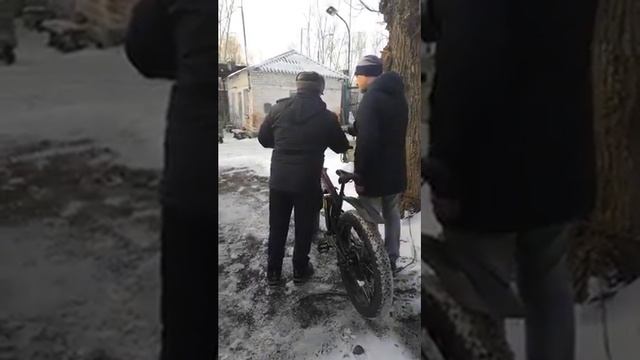 Электрофэтбайк. Переделка электровелосипедов в Красноряске. смотреть онлайн