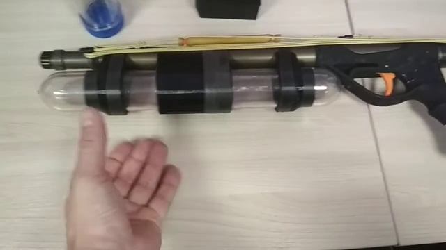 Компенсатор (поплавок) из пэт преформ для подводного ружья смотреть онлайн