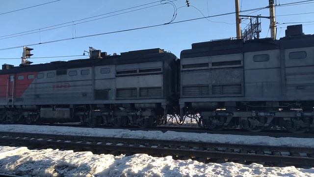 тепловоз едет в депо Пенза 2 смотреть онлайн