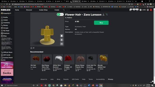 NEW Roblox Zara Larsson Event Items смотреть онлайн