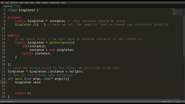 Singleton Design Pattern смотреть онлайн