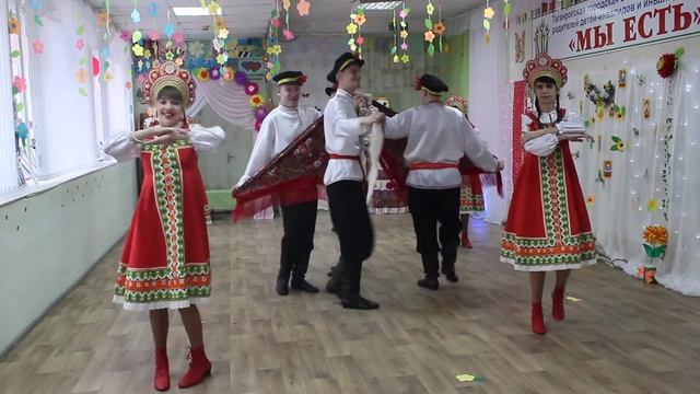 Танец "Русские узоры", танцевальный коллектив ТГООРДИИД " Мы есть" смотреть онлайн