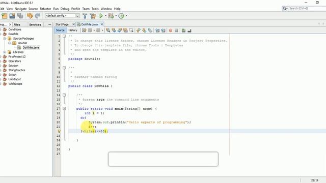 JAVA programming tutorials in urdu hindi(14th tutorial) do while loop in JAVA смотреть онлайн