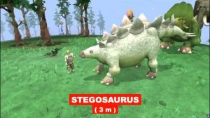 Animals and Dinosaurs Size Comparison 2 | Animal vs Dino [S2] | SPORE