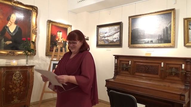"Я ВЫЙДУ В ЧИСТО ПОЛЕ..." - поэт Раиса Криницкая читает свои стихи в Тропининском музее смотреть онлайн