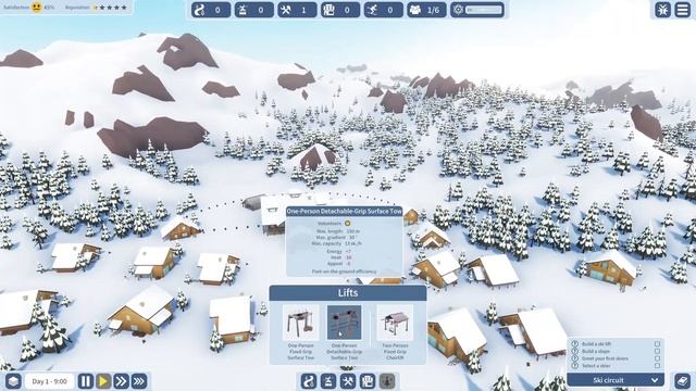 Checking out | Snowtopia: Ski Resort Builder | PC GAME смотреть онлайн