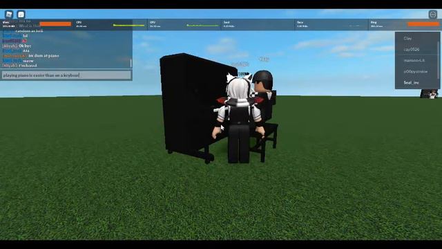 I'm a newbie at Roblox Piano! - A Piano Keyboard v1.1 video смотреть онлайн