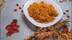 КАК БЫСТРО СОБРАТЬ ОБЛЕПИХУ И ЗАГОТОВИТЬ НА ЗИМУ! БЕЗ ВАРКИ!