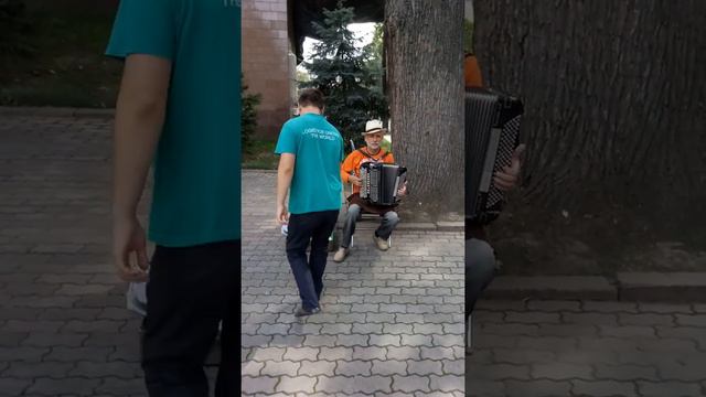 Дедушка играет на баяне такая так хорошо Молодец играет супер. смотреть онлайн