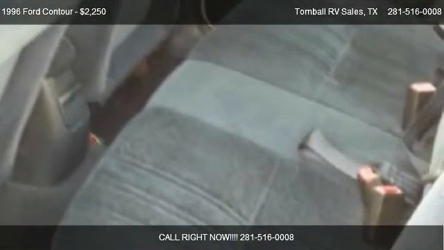 1996 Ford Contour GL - For Sale In Tomball, TX 77375
