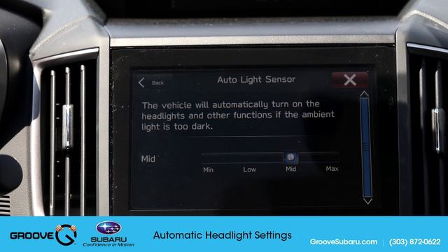 Adjust the Automatic Headlight Settings on your new Subaru Impreza смотреть онлайн
