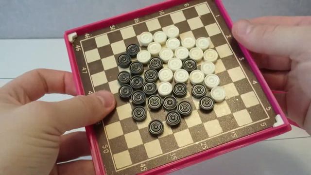 Шашки магнитные СССР !64 клетки! 100 клеток! смотреть онлайн