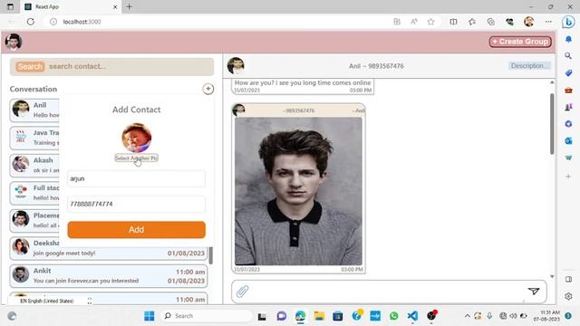 react chat-app #coding ninja react skill test-3 смотреть онлайн