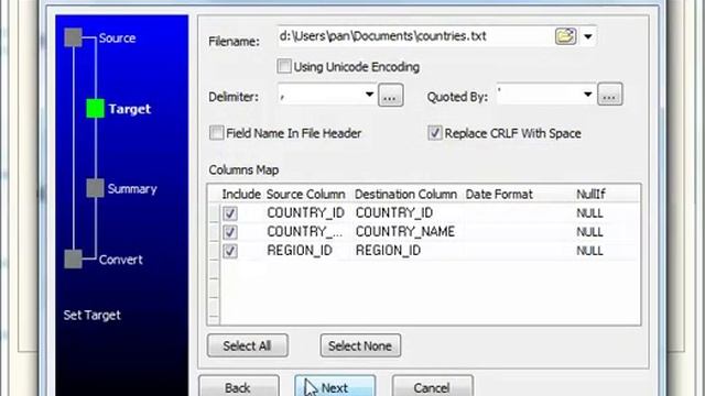 Export data from SQL Server table to TXT file смотреть онлайн