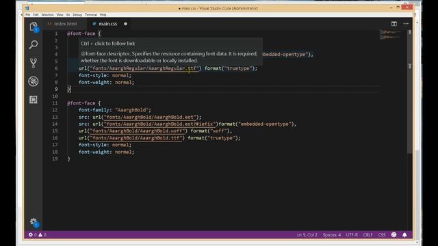 #7 Уроки CSS. Как подключить шрифт в CSS смотреть онлайн