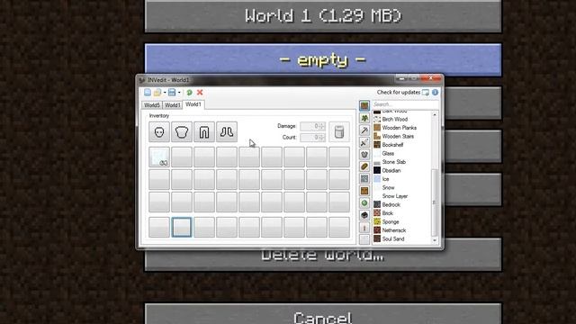 MineCraft Tutorial - How To Edit Your Inventory смотреть онлайн
