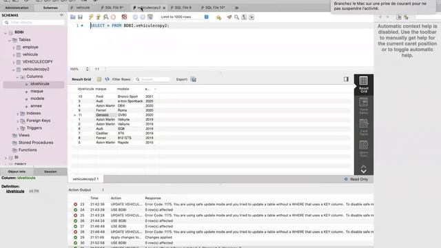 Tutorial : SQL UPDATE DATA смотреть онлайн
