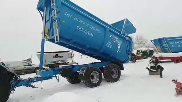 Полуприцеп самосвальный ПС-15БМ АО ПК Ярославич в Респ. Коми смотреть онлайн