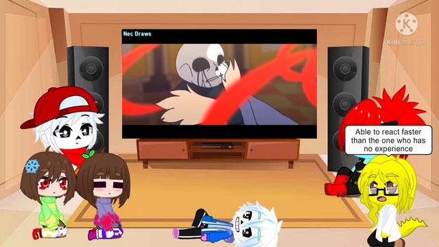Undertale React to StoryShift!Chara Vs Killer!Sans смотреть онлайн