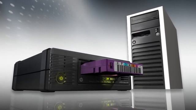 How It's Works Tape Drive HP LTO 6 смотреть онлайн