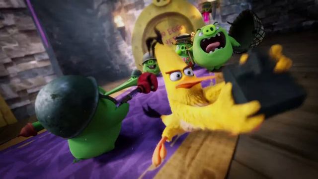 The Angry Birds Movie (HD, 2016). Chuck Attack смотреть онлайн