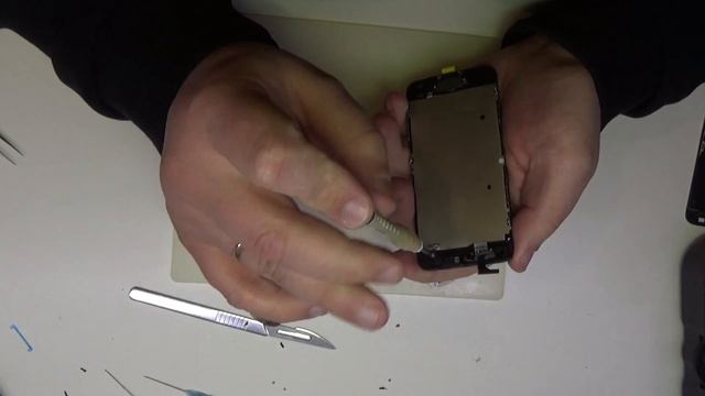 Apple iPhone 5 - замена дисплея. Apple iphone 5 lcd replacement смотреть онлайн
