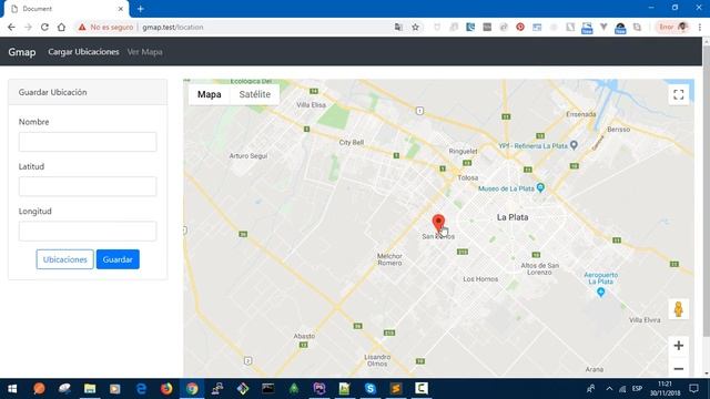 laravel gmap смотреть онлайн