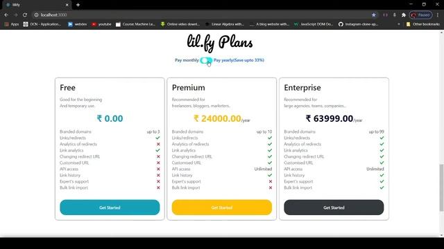 Lillify URL-Shortener Part-1 React.js || Node.js смотреть онлайн
