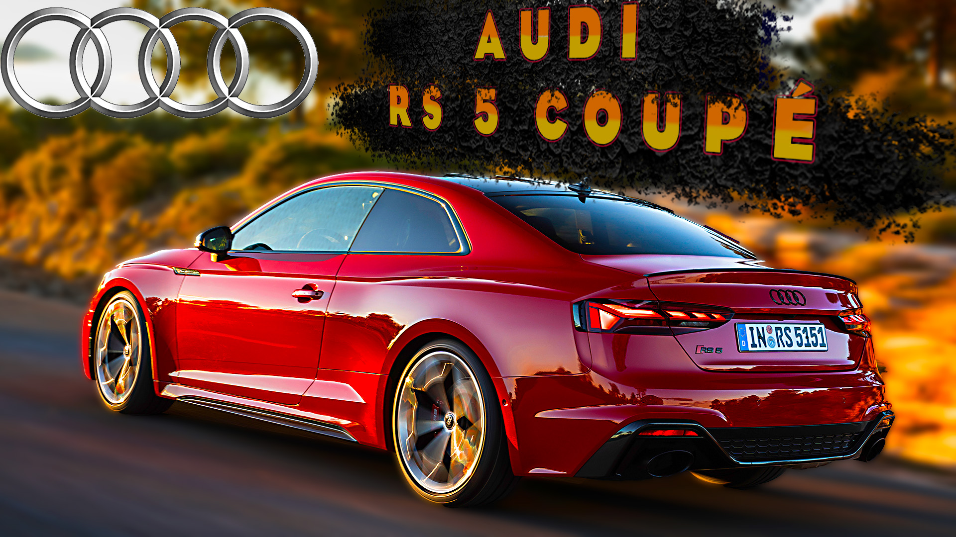 2023 Audi RS 5 Coupé - Сцены вождения! смотреть онлайн