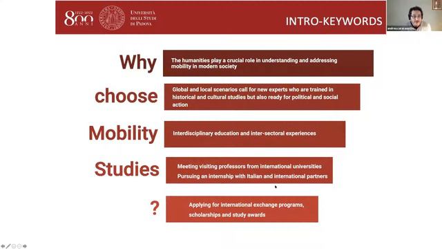 Open Week 2021 - Scienze storiche e Mobility Studies смотреть онлайн