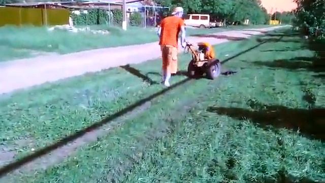 Мотоблок с ДПУ. смотреть онлайн