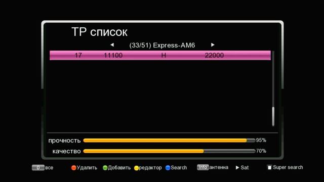 Redline G140 Super DVB S2. Обзор, настройка, поиск, редактирование и фаворитные каналы. смотреть онлайн