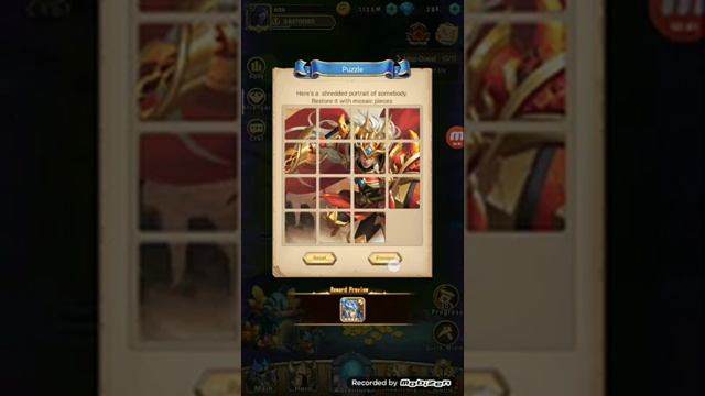 Brave Dungeon. Сборка пазла 4х4(3х3) "Пятнашки". смотреть онлайн