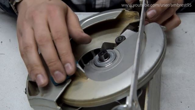 Makita HS 7601 искрит / Циркулярная пила греется / Пила задымила / Ремонт Макиты смотреть онлайн