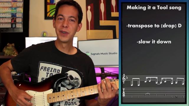How to Sound Like Daft Punk, Tool, or EVERY Rock Band using Minor/Aeolian [Riffing With Modes #6] смотреть онлайн