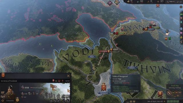 Let's Play Crusader Kings 3 - Land of the Rus #28 | Rurik Returns! смотреть онлайн