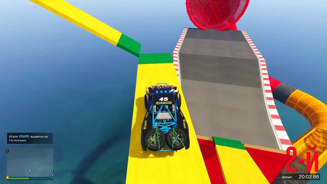 ЮВЕЛИРНЫЙ ТОНКИЙ ПАРКУР НАД ОГРОМНЫМ ОКЕАНОМ! (GTA 5 ONLINE ГОНКИ) смотреть онлайн