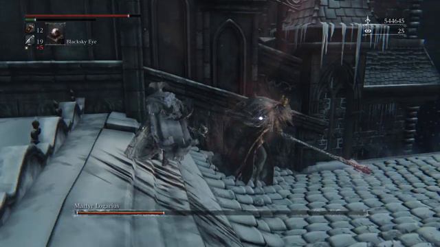Bloodborne - Martyr Logarius Secret Boss Fight + Crown of Illusions Use (NG+) смотреть онлайн