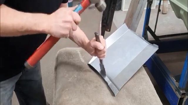 Fabricating a Mk1 Ford Capri front wing repair section by Elliot Armstrong смотреть онлайн