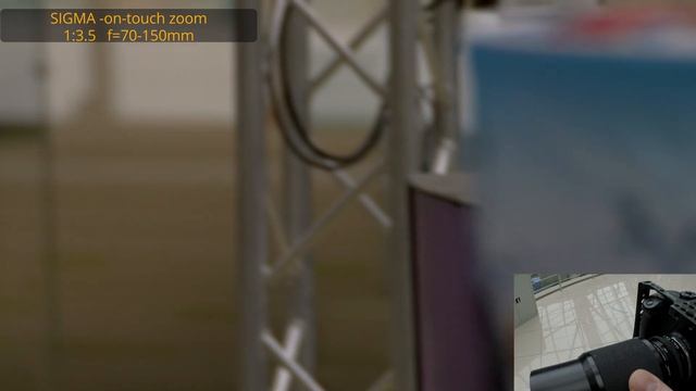 Sigma 70-150mm F=1:3 5 объектив 