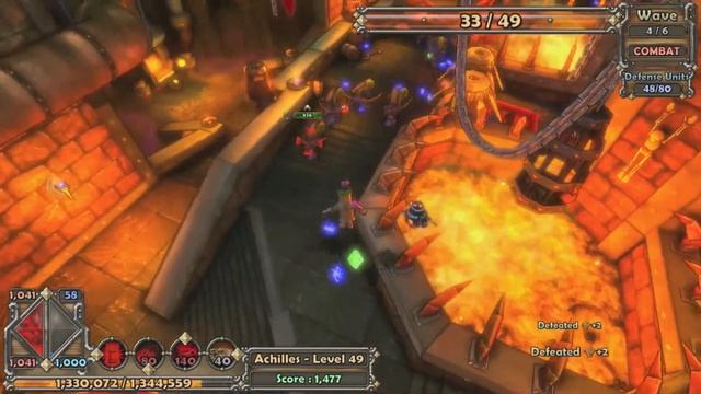 Dungeon Defenders - Foundries and Forges - Best Defense Strategy Xbox 360 [HD] смотреть онлайн