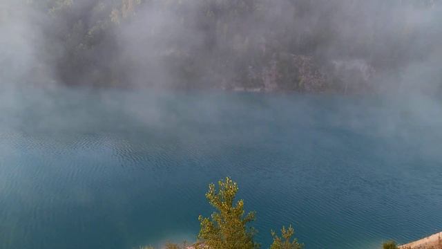 Меловые карьеры утром в августе смотреть онлайн